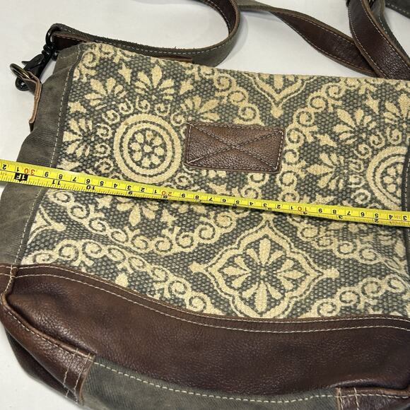 Myra Bags Womens Freaky Upcycled Materials Shoulder Bag Crossbody - Picture 11 of 11